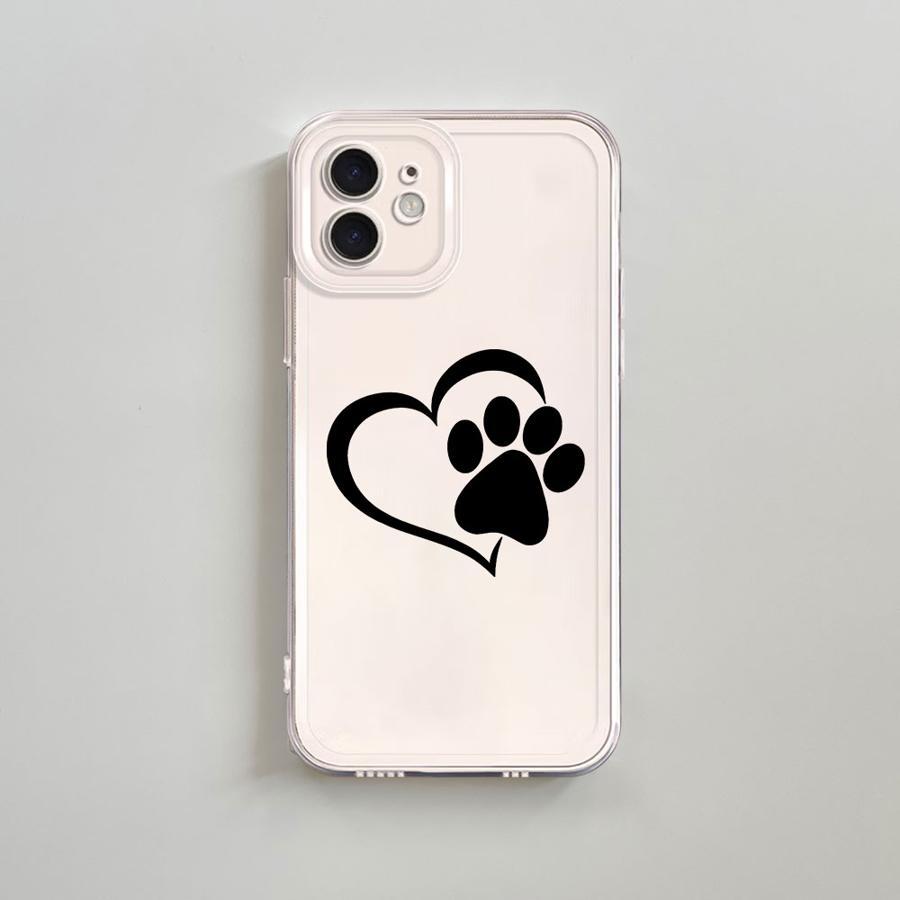 ovitek za telefon z motivom pasje tačke za iPhone 16 Pro MAX, 16e, 14 XS, 13 XR, 15, 7, 8, 12 Mini, 11 SE, 12Pro, 14Pro in 16 Plus