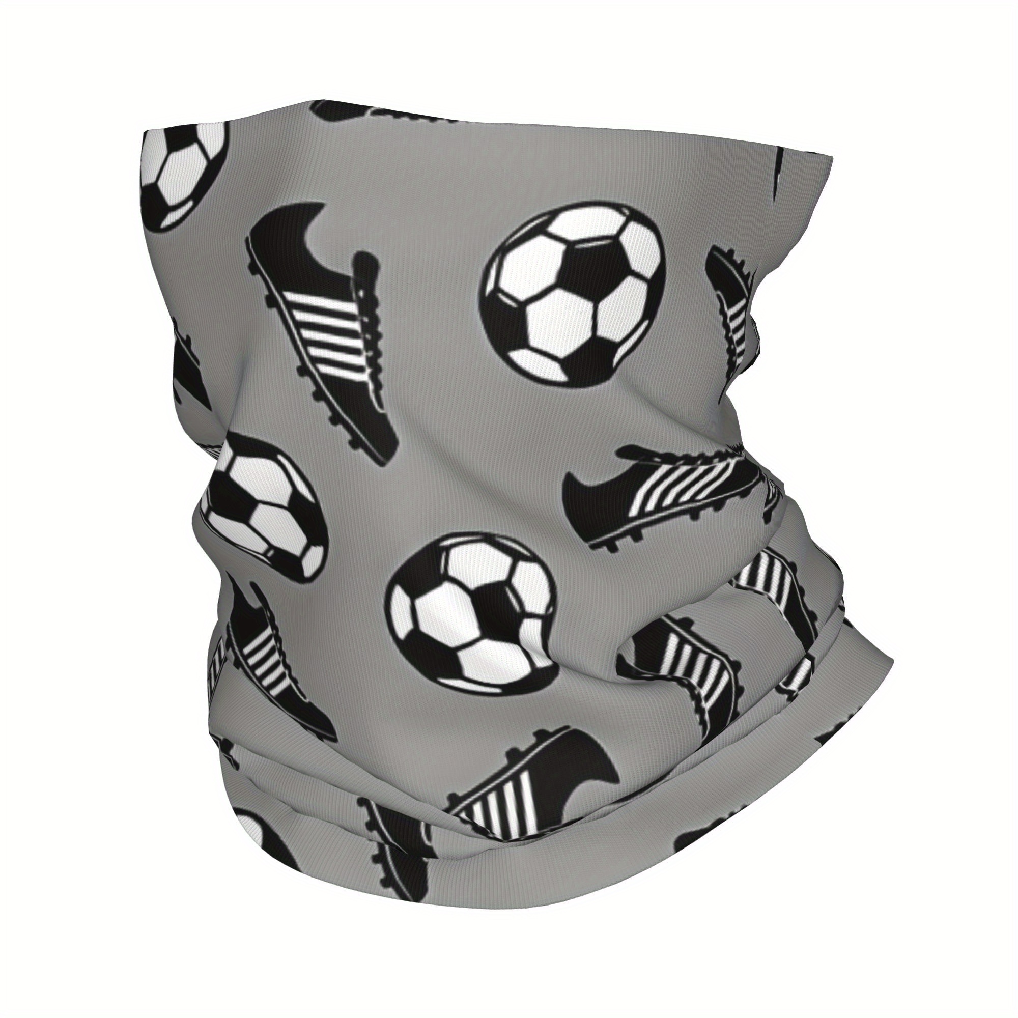 Image of Soccer Headband Neck Cycling Tube Scarf Bandana Gaiter Unisex 2d Print Design