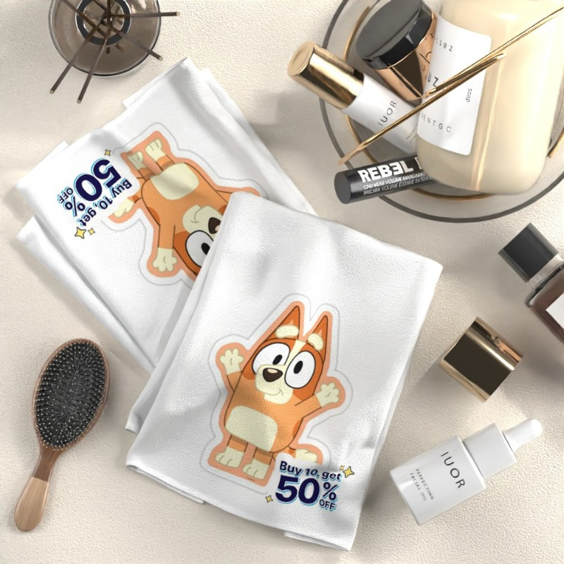 2pcs 45.72x66.04 cm kitchen towels in cartoon style, featuring fun and   ideal for home use.   cute towels showcase cartoon characters, making them   cooking, dining, and   tasks.     make a wonderful gift for children and families, with vibrant and   designs. details 2