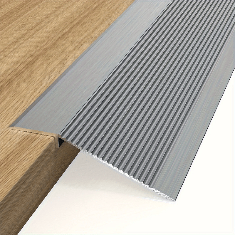TEMU Transition Strip For Doorways, Aluminum Floor Transition Strip As Doorway, Height Inconsistent Transition Strip For Tile Floors, Adjustable