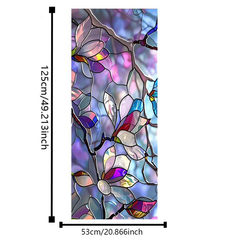 Image of 1 Roll Of Pet Frosted Anti-peeping Static Adsorption Colored Glass Film | Multi-functional And Anti-light Window Sticker, Suitable For Home And Office, Enhancing Privacy And Aesthetics