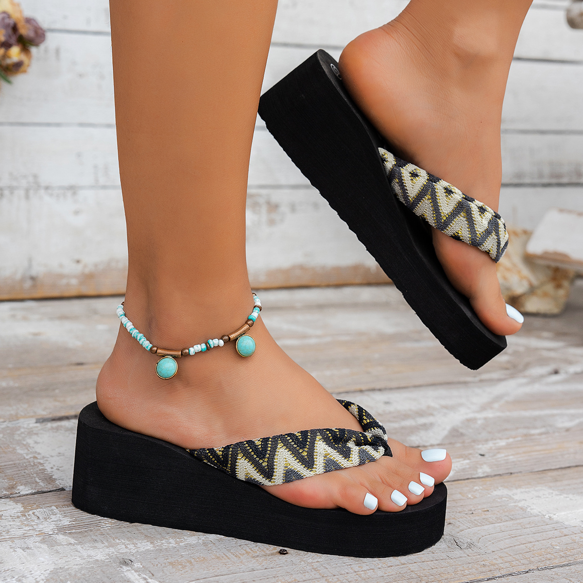 womens summer slide sandals comfy eva thick sole open toe Temu