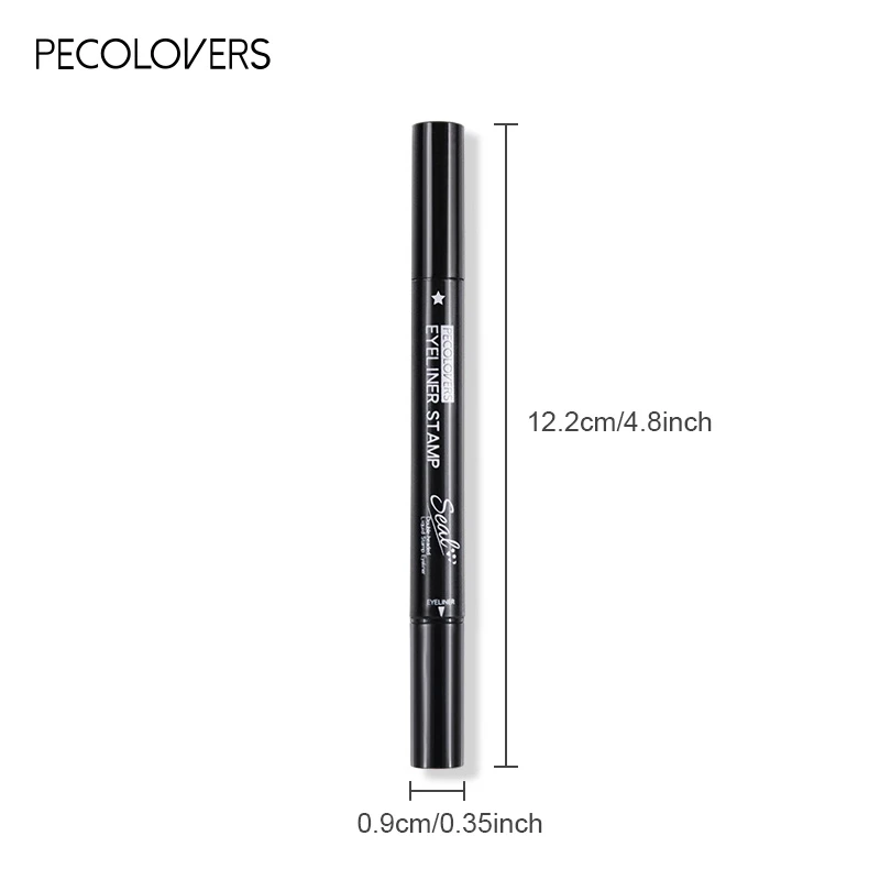 waterproof long lasting liquid eyeliner pencil smudge proof with moon stamp for precise winged liner everyday party makeup ideal for sensitive eyes sensitive eye makeup safe makeup creative application tools smooth application tool details 6