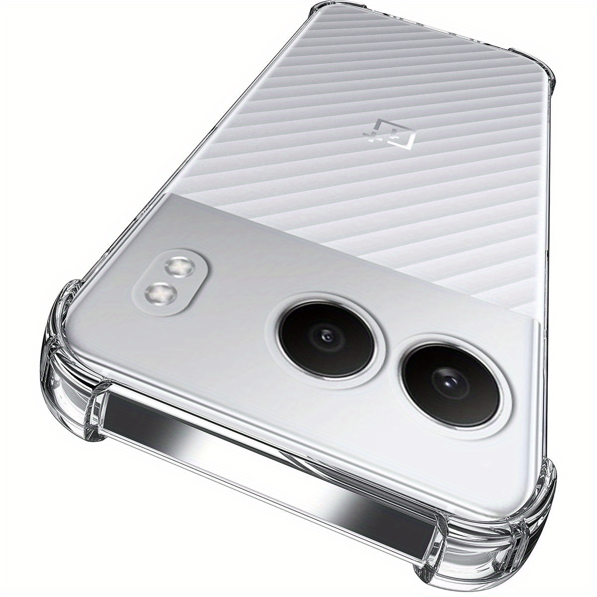 TEMU Transparent Protective Case For Oneplus Nord 4, For Men And Women, Offering Shockproof Drop Protection.