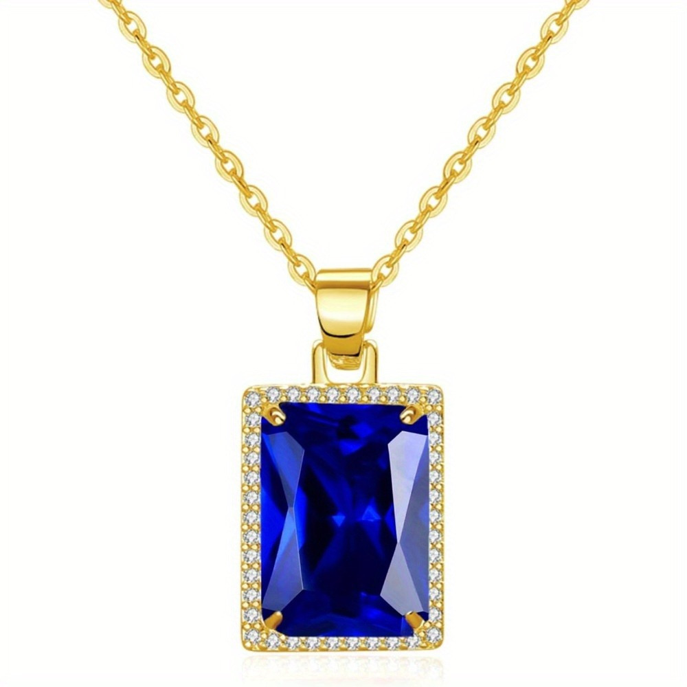 Square Necklace Family Gift Christmas Halloween