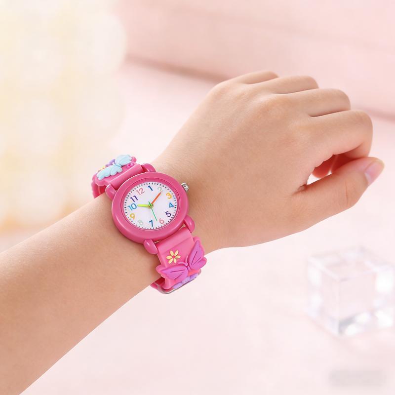 Butterfly Cartoon Quartz Watch for Kids