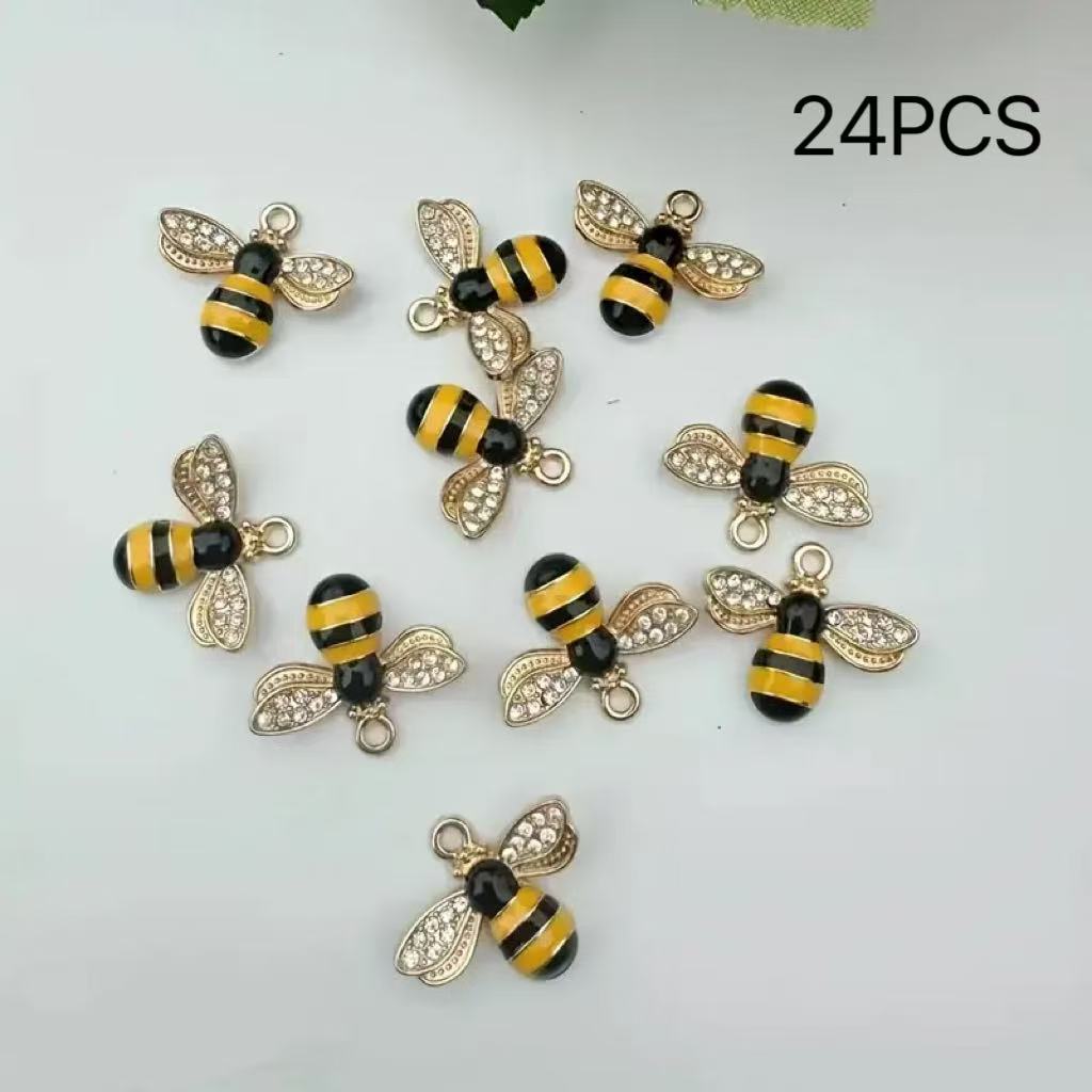 TEMU 24 Colgantes de con Esmalte y - Exquisitamente Elaborados para DIY, Ideales para Collares, Pulseras y Aretes - Regalo para Navidad, Día del