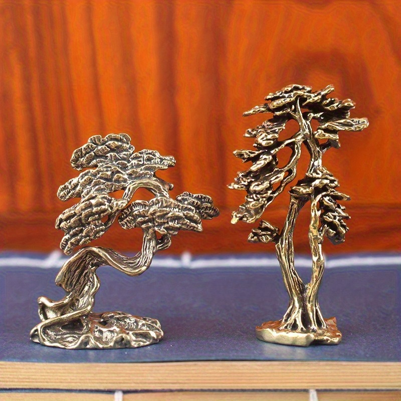 2 kupfer bonsai baum statuen kiefern verlngerungs - Temu Luxembourg