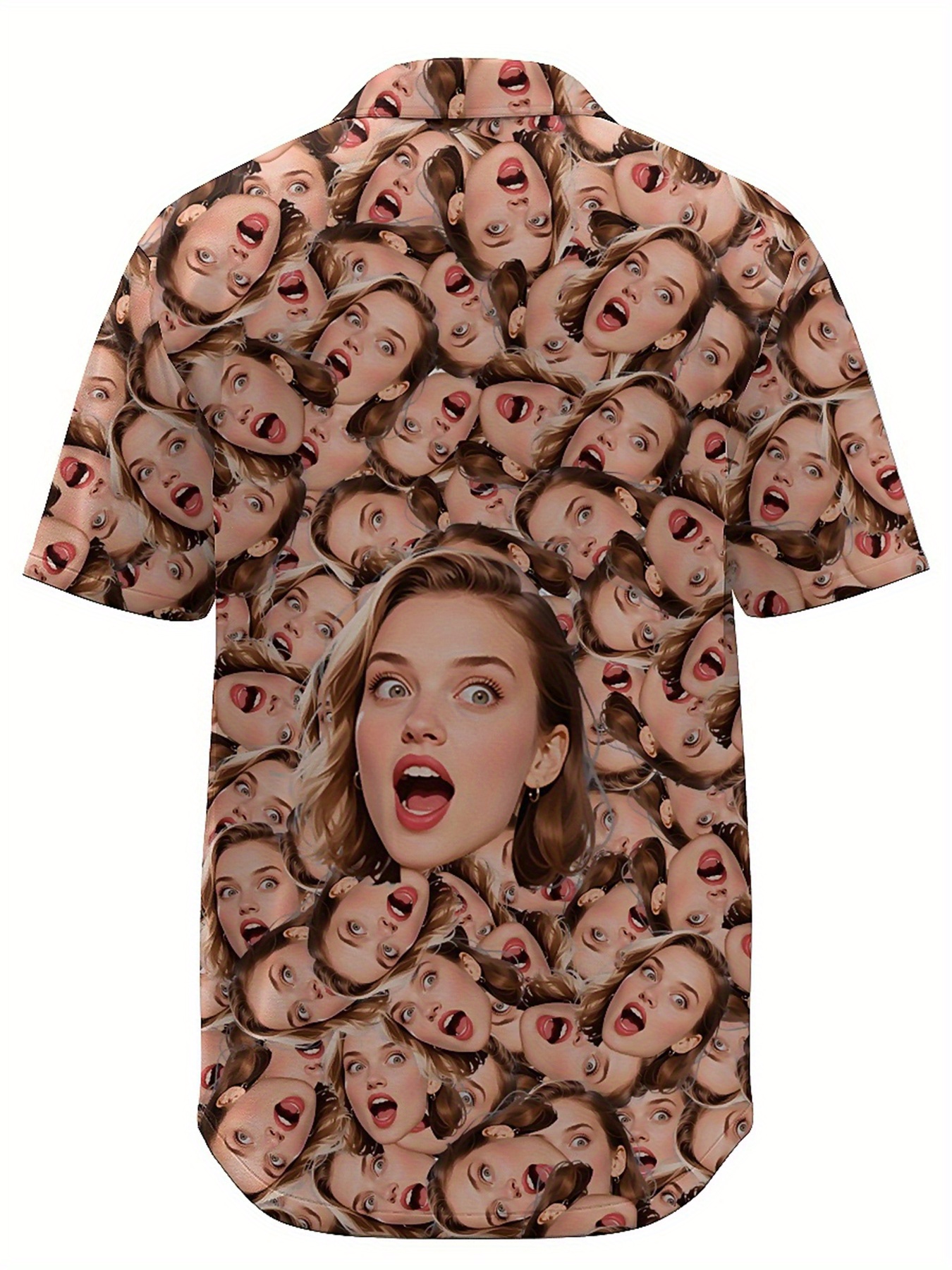 men's customizable hawaiian shirt personalized Temu United Kingdom