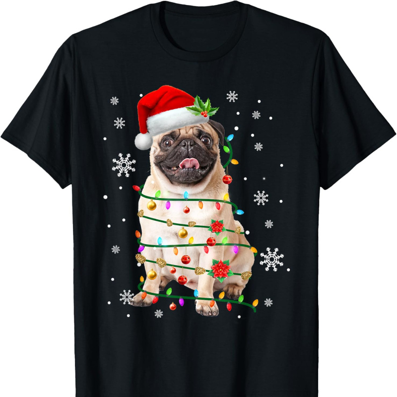 

Lights Dog Men Women Kids T- T- Round