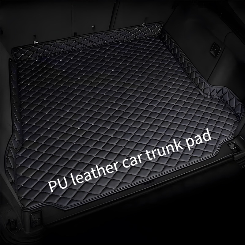 TEMU For Ev5 Car Trunk Mat, Made Of High-quality Pu Leather Material, Protects , Stylish And Durable, A Luxurious Car Accessory, Automotive Supplies