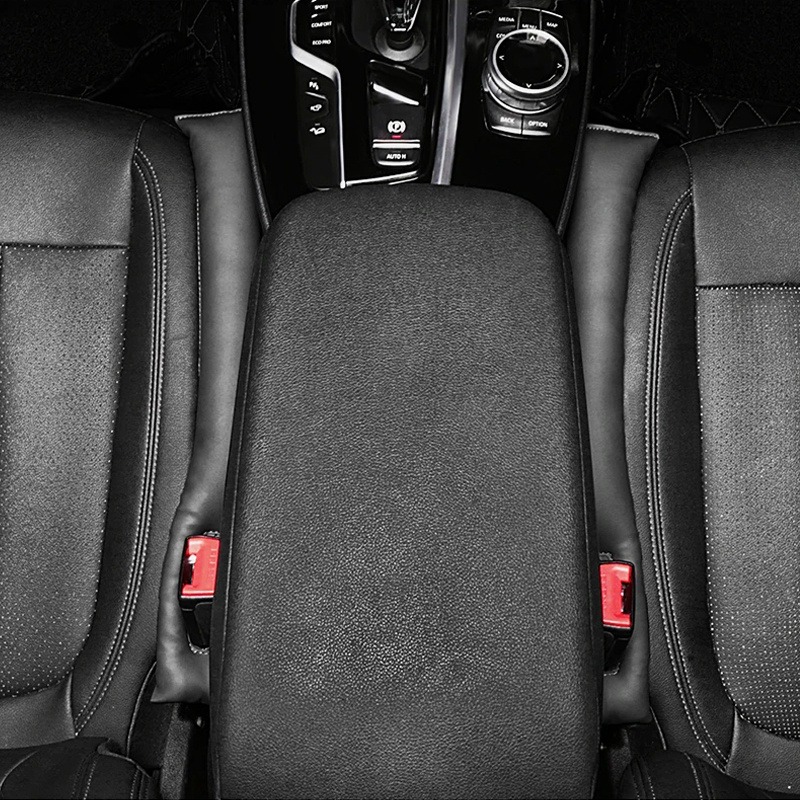 TEMU Bordure de Siège Auto, Matériau Simili Cuir, Anti-Fuite et Décoratif