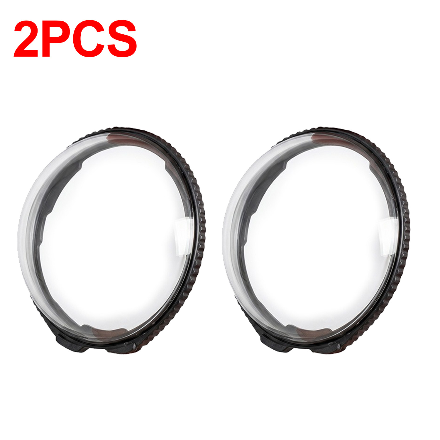 TEMU 2pcs Lens Guards Compatible With X4 Air, Quick Release Anti-scratch Lens Covers, Hd Transparent Panoramic Action Camera Lens Protectors For