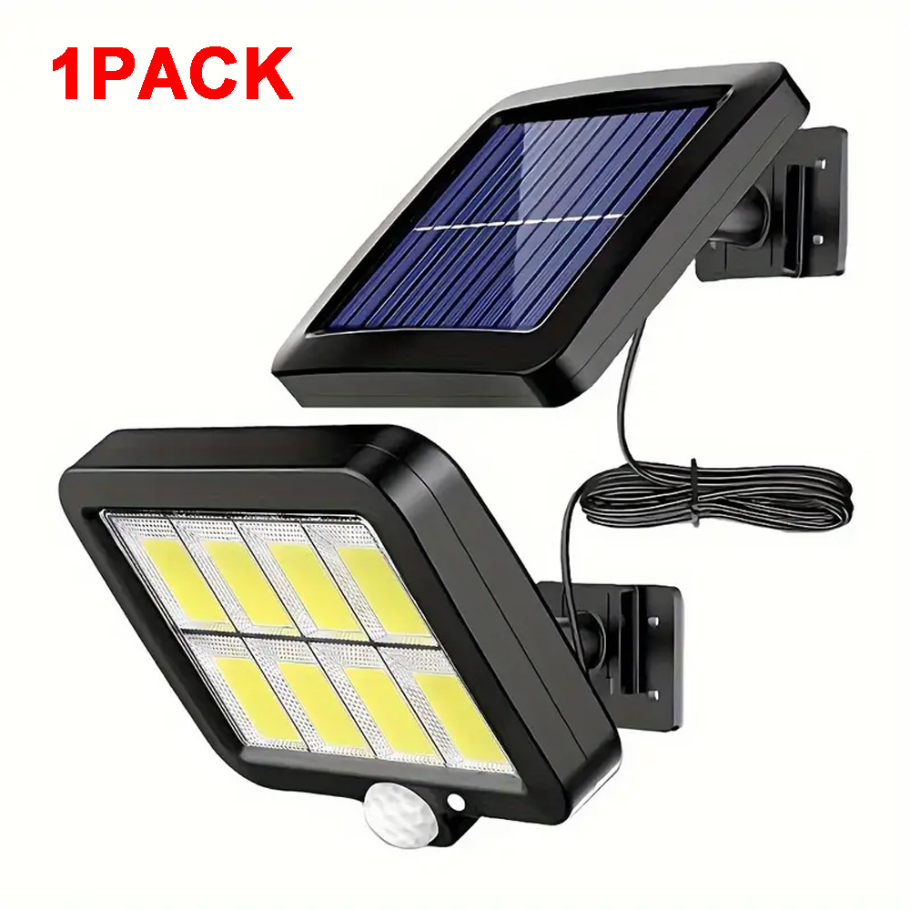 TEMU Solar Lights For Outdoor Use With Motion Sensor, 100/160 Leds, Improved Model Solar Lamp Outdoor For Garden, Solar Lights For Outdoor Use, Ideal