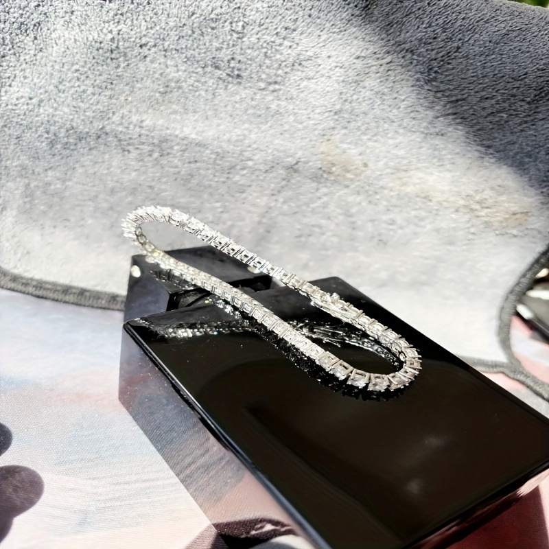 TEMU A Non-fading 5a , Featuring , Hypoallergenic, With An 18k Gold-plated Edge, Perfect For Daily Stacking For Women, Gifting, And Social Occasions