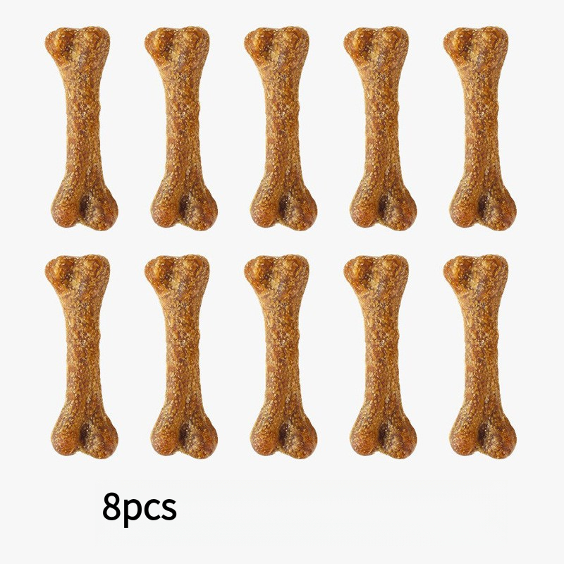 TEMU 8pcs Dog Chew Sticks, Suitable For Small And Large Dogs To Boredom, Ideal For Small To Medium And Large Puppies, A Teeth-cleaning Chew Toy