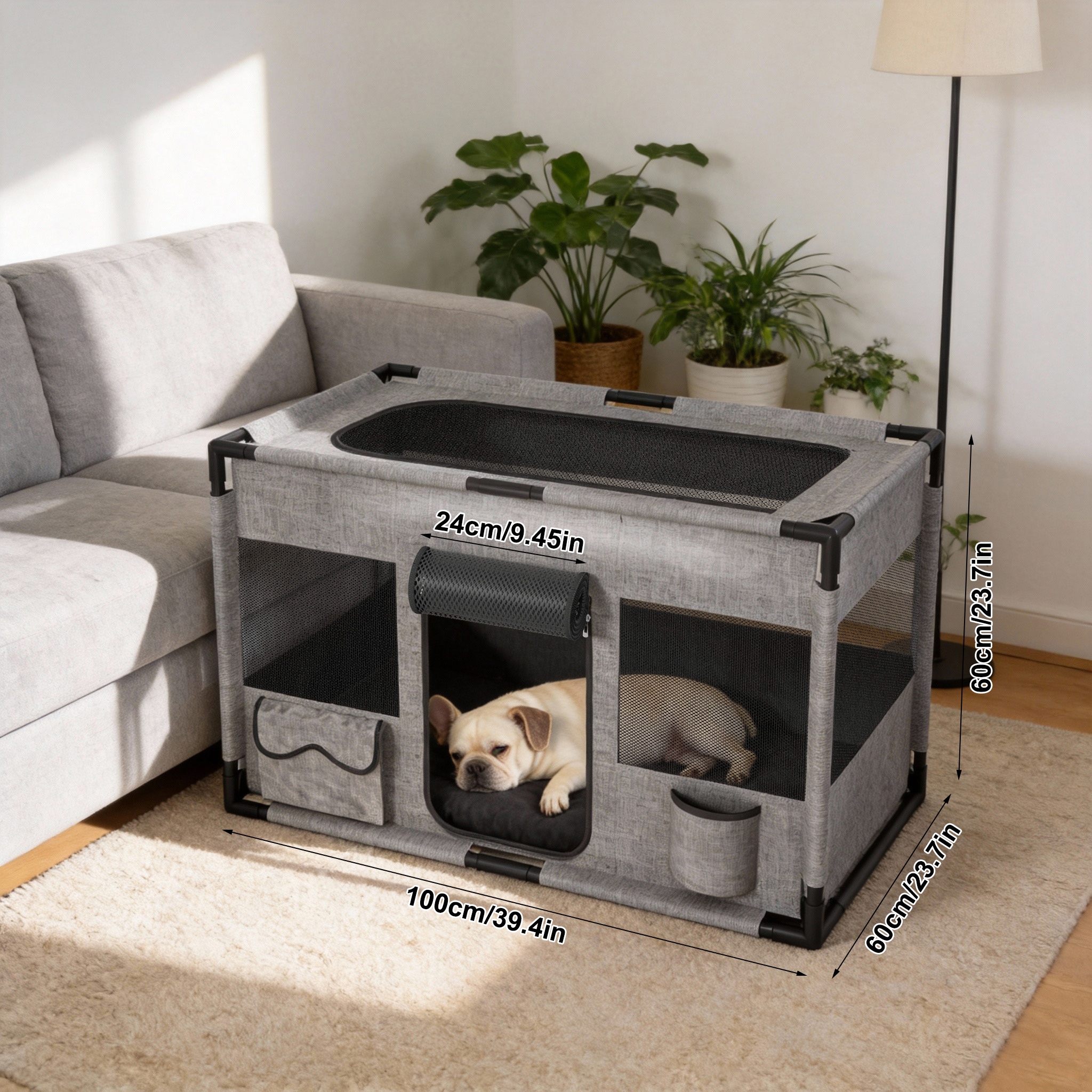 TEMU per animali domestici, Recinto per animali domestici, Cuccia universale per animali domestici, Cuccia per cani, Recinto pieghevole per cuccioli,