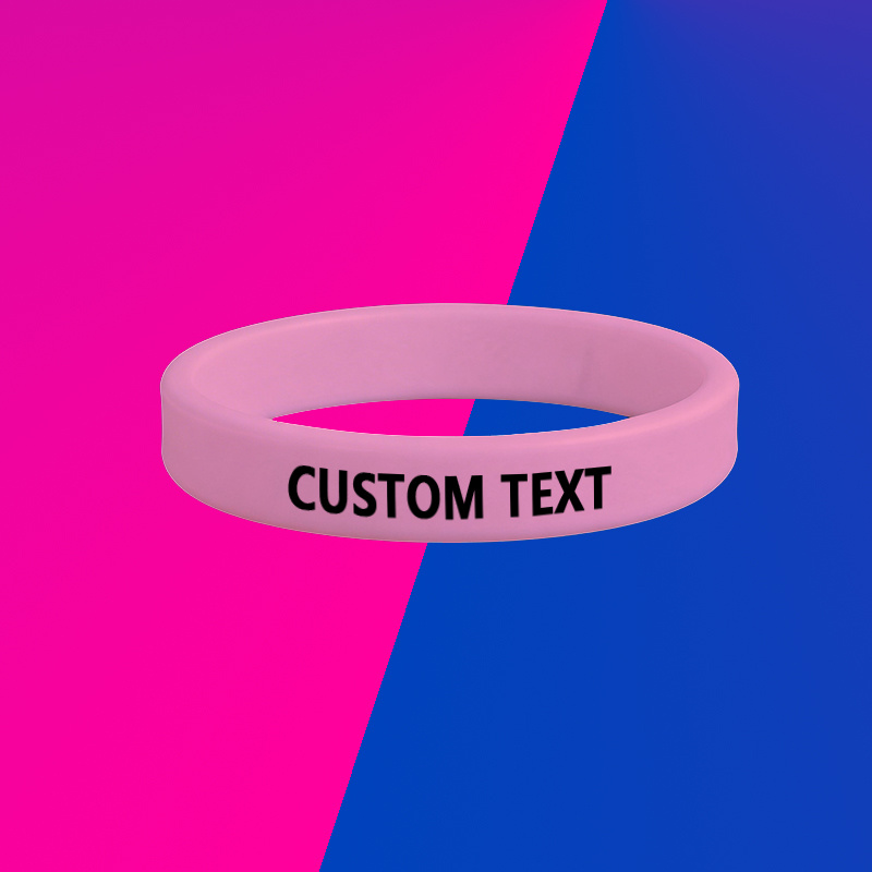Custom Silicone Wristbands 180pcs Pack, Gift for Her/Him