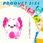 gift for her him random 7 15 22pcs multi item party animal toys bulk kawaii mini squishies toys for stuffers birthday party giveaways suitable for halloween and christmas celebrations expanding soft toys