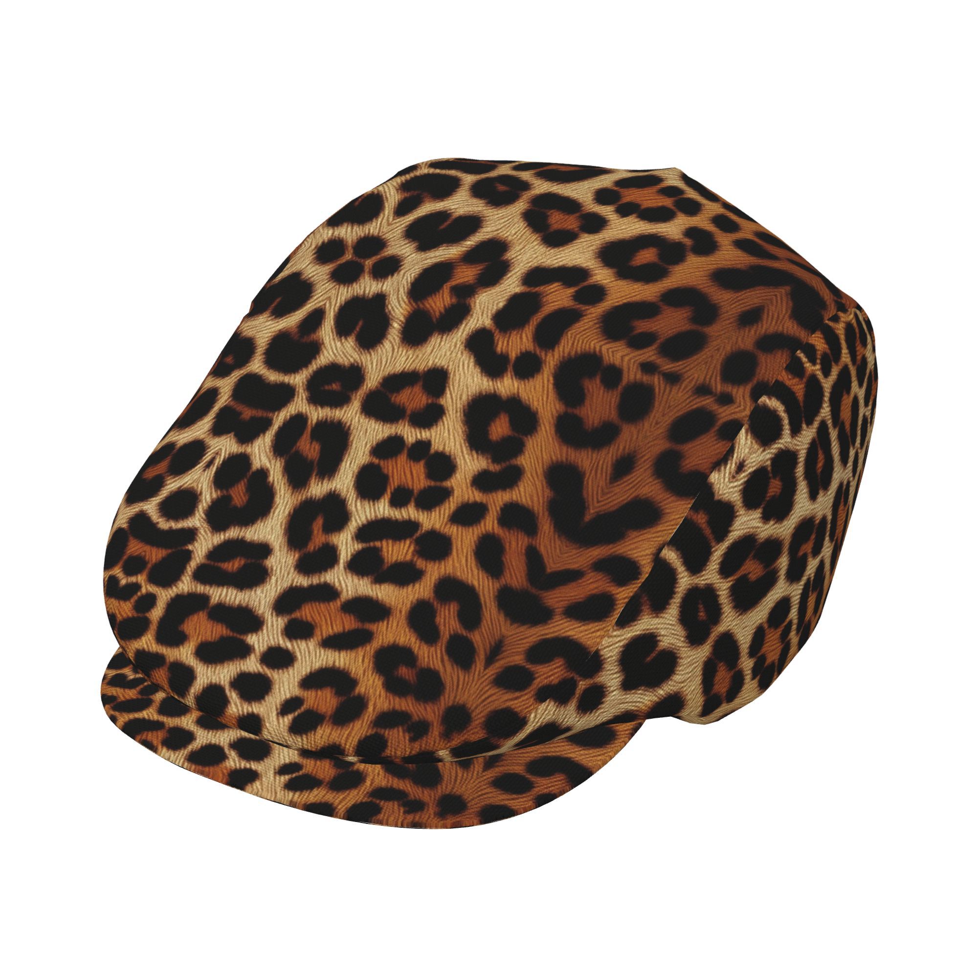 TEMU 1 con estampado de leopardo para hombres y mujeres, gorras de periódico, , sombreros irlandeses, gorras de conductor, sombreros de pintor