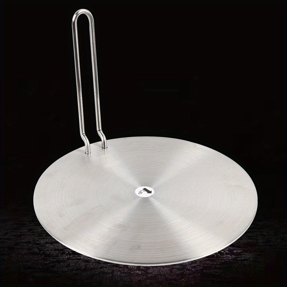 Univerzalna indukcijska adapter plošča za indukcijski kuhalnik z odstranljivim ročajem, 24 cm