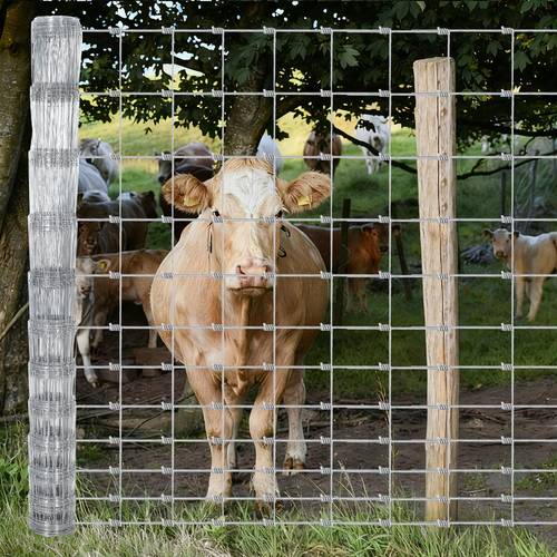 item picture 4 5 6ft x 328ft galvanized wire fencing cattle farm fence heavy coated deer goat cattle fence for farm yard livestock protection