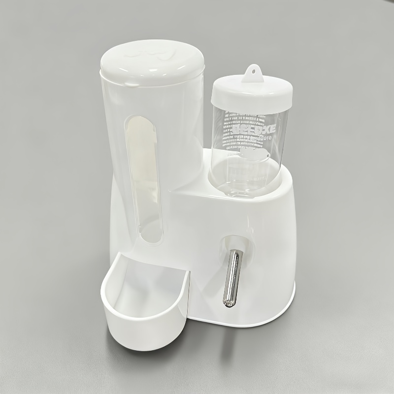 A Set Of Multifunctional Hamster Automatic Feeder Kettle Food Bowl -one Small Pet Automatic Feeder Box Without Battery