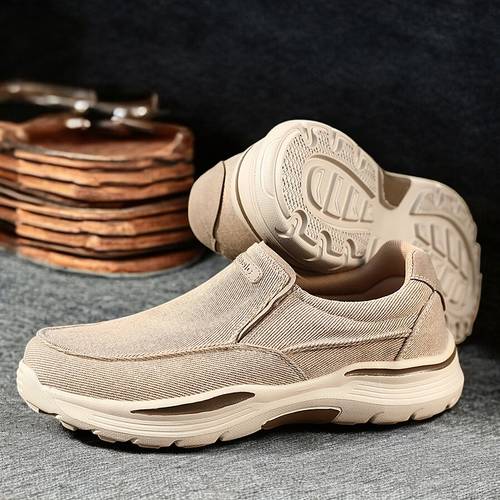 3color mens breathable slip on casual lightweight sports shoes low upper eva sole geometric pattern outdoor use