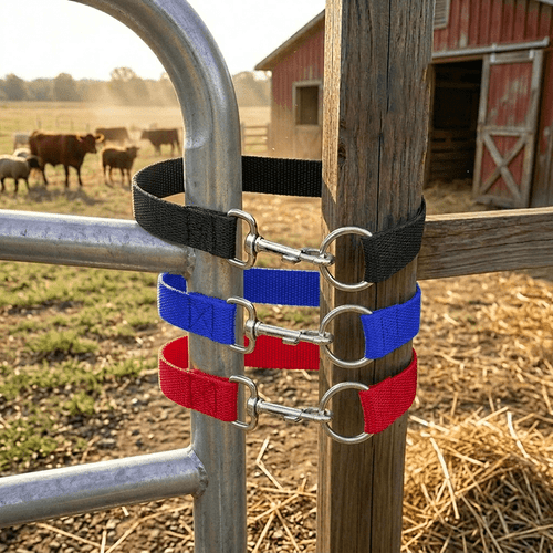 3 simple door latches simple ranch gate catches single loop rope door catches for securing horse fences securing cattle and sheep pen gates 50cm length suitable for most doors