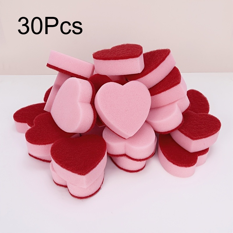 10/20/30pcs Cleaning Sponges | Ideal For Kitchen, Floor Cleaning, Made Of Polyester