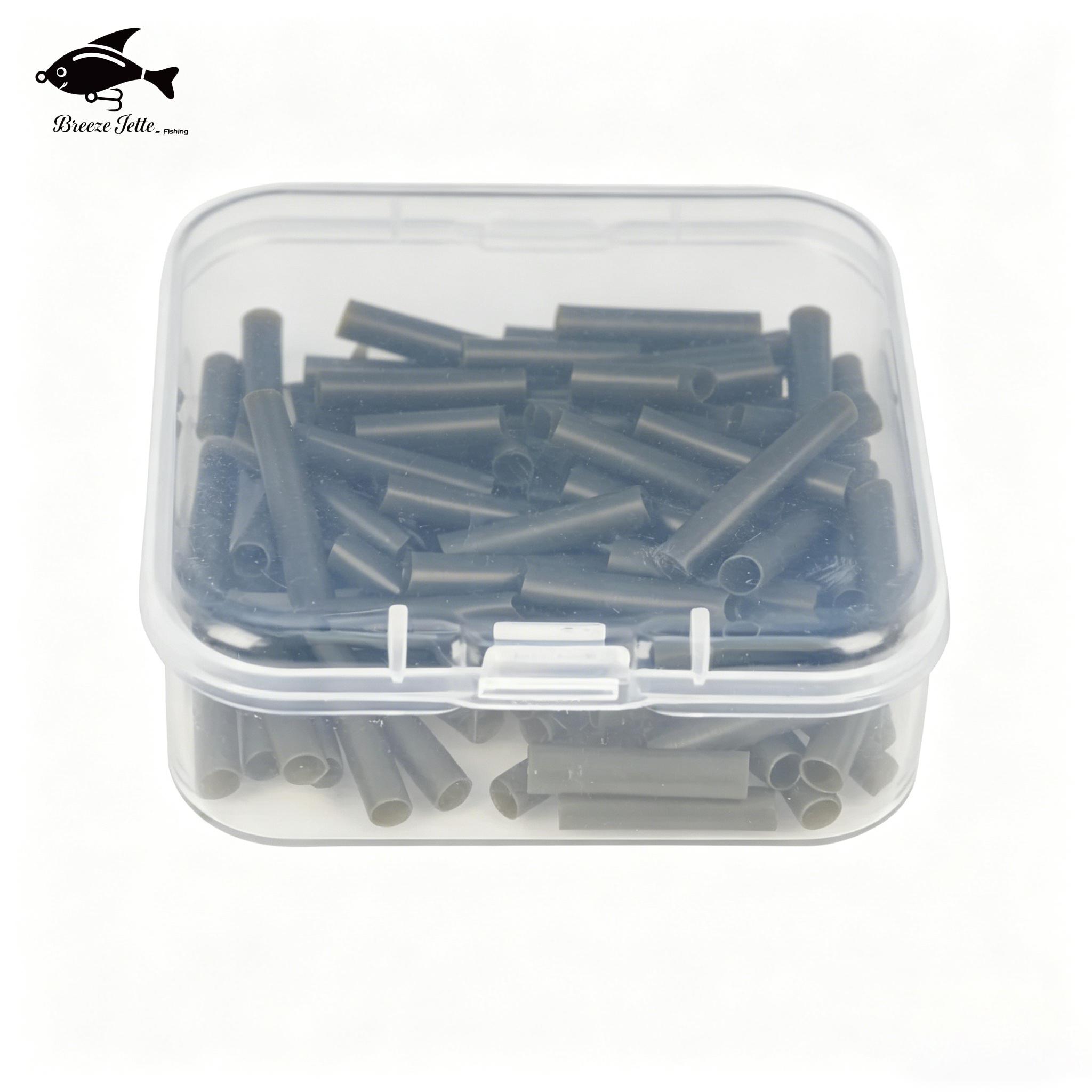 100pcs Carp Fishing Heat Shrink Tube Kit Anti- Hook Sleeves Combination Additions Durable Fishing Gear