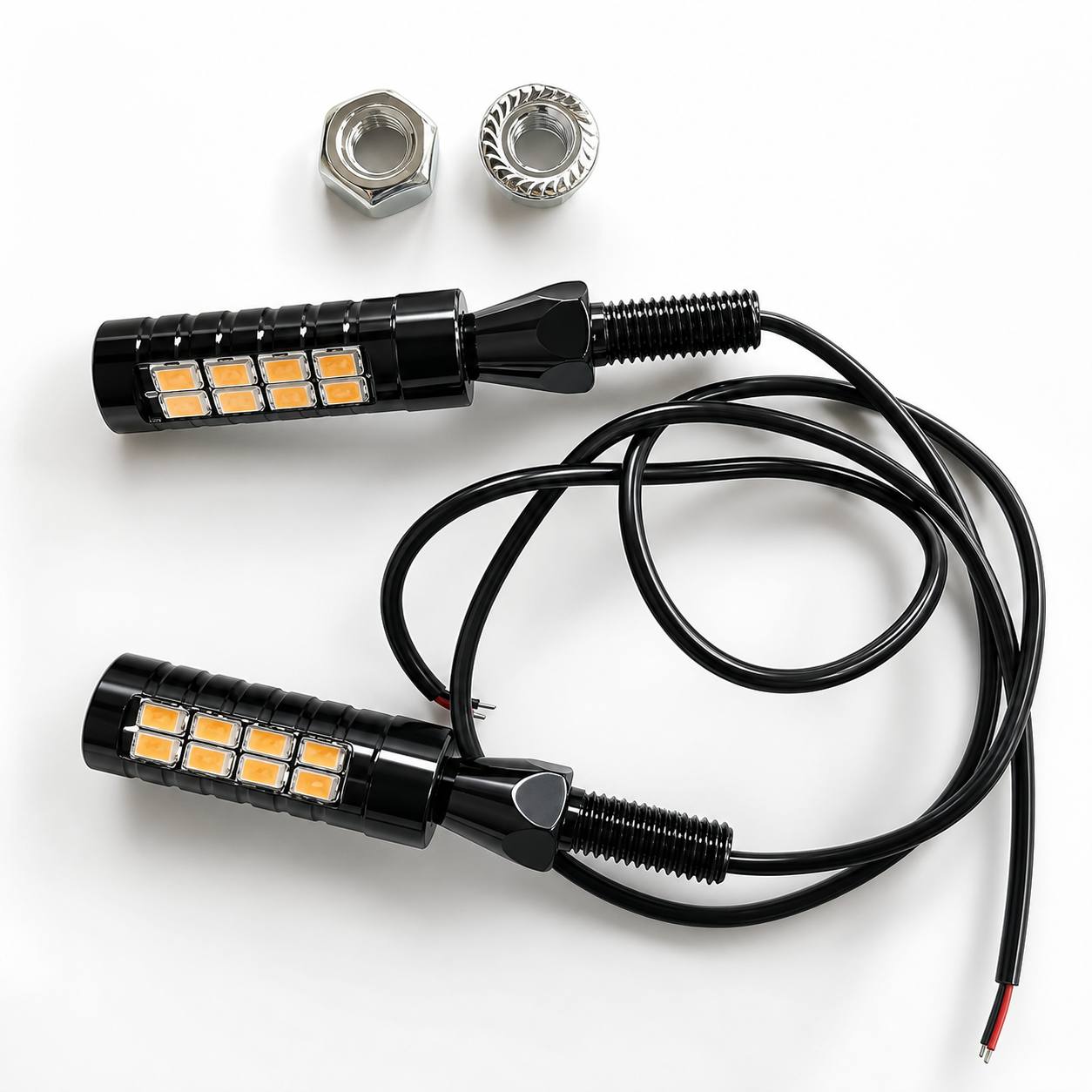 TEMU 2pcs Universal Motorbike Replacement Lighting Accessories, High Brightness Purple Led Motorcycle Turn Signal Light Low Power Consumption Turn