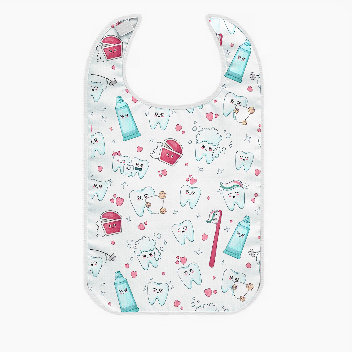 TEMU 1pc Themed Bib | Stylish Linen Bib For Men And Women - Elegant Design, Gift