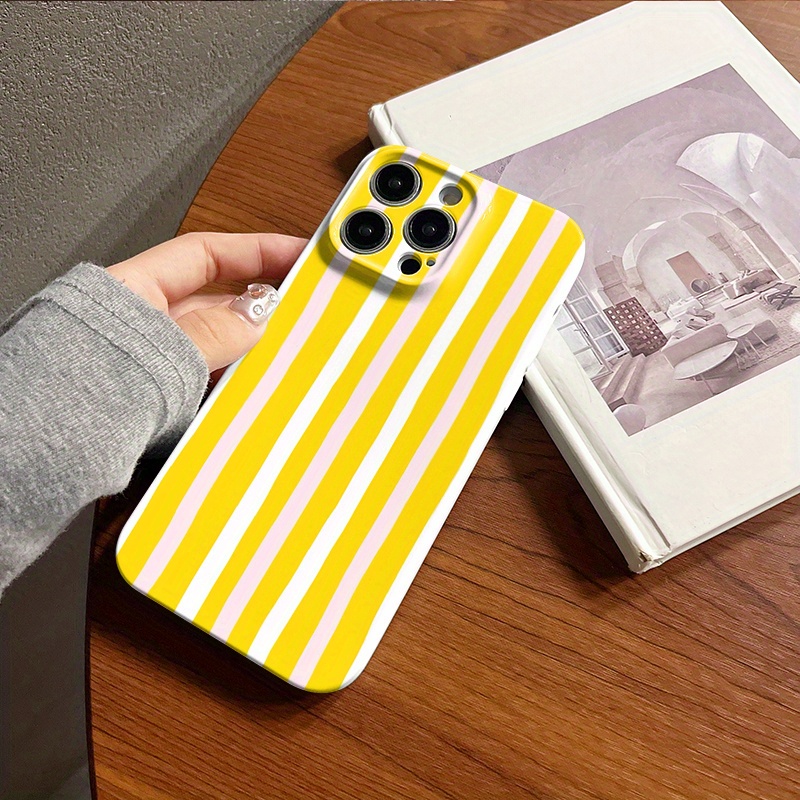 TEMU Phone Case - Adorable Cartoon Phone Case With Retro Film- Full-body Protection With Raised Bezel For Lens Safety Compatible For Iphone