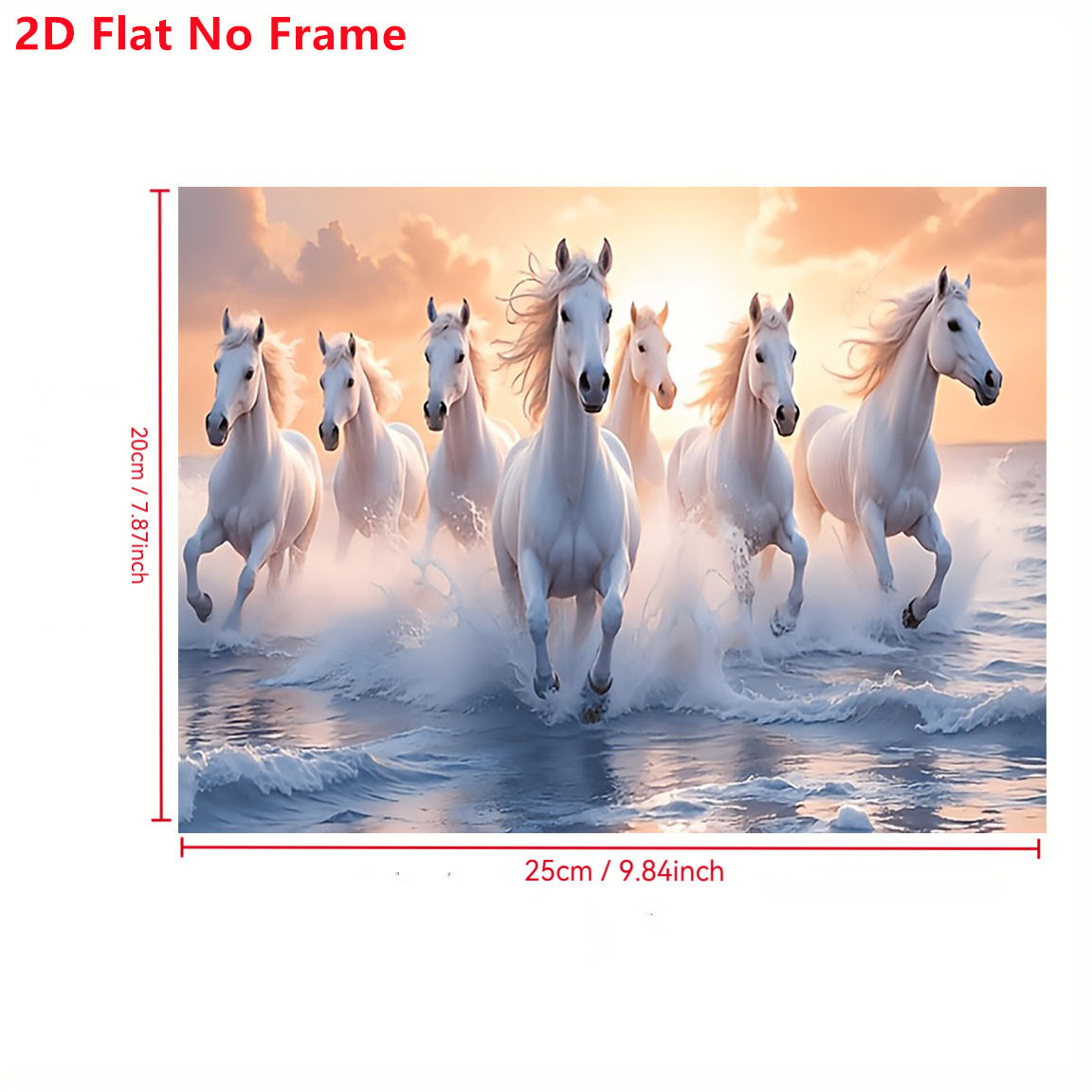 TEMU 2d Flat, On Frameless Wall Art - Modern Minimalist Suitable For Living Room, Bedroom, Entryway Decor - Natural Scenery Hanging Picture For Home,