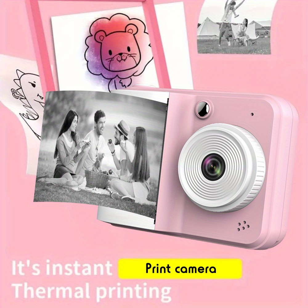 HIYORI Kinderkamera HD-Bildschirm Selfie Funktion Autofokus 32-GB