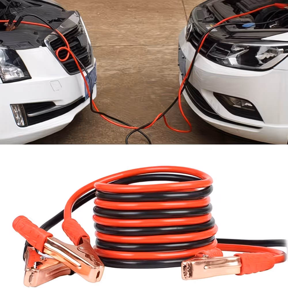 1 set of automotive emergency cables anti burn and anti spark emergency starting automotive rescue tools towing rescue tools automotive accessories Product details 3
