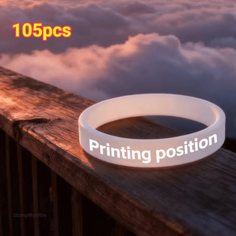 Custom-made Food-Grade Silicone Wristbands, Skin-Friendly and Soft