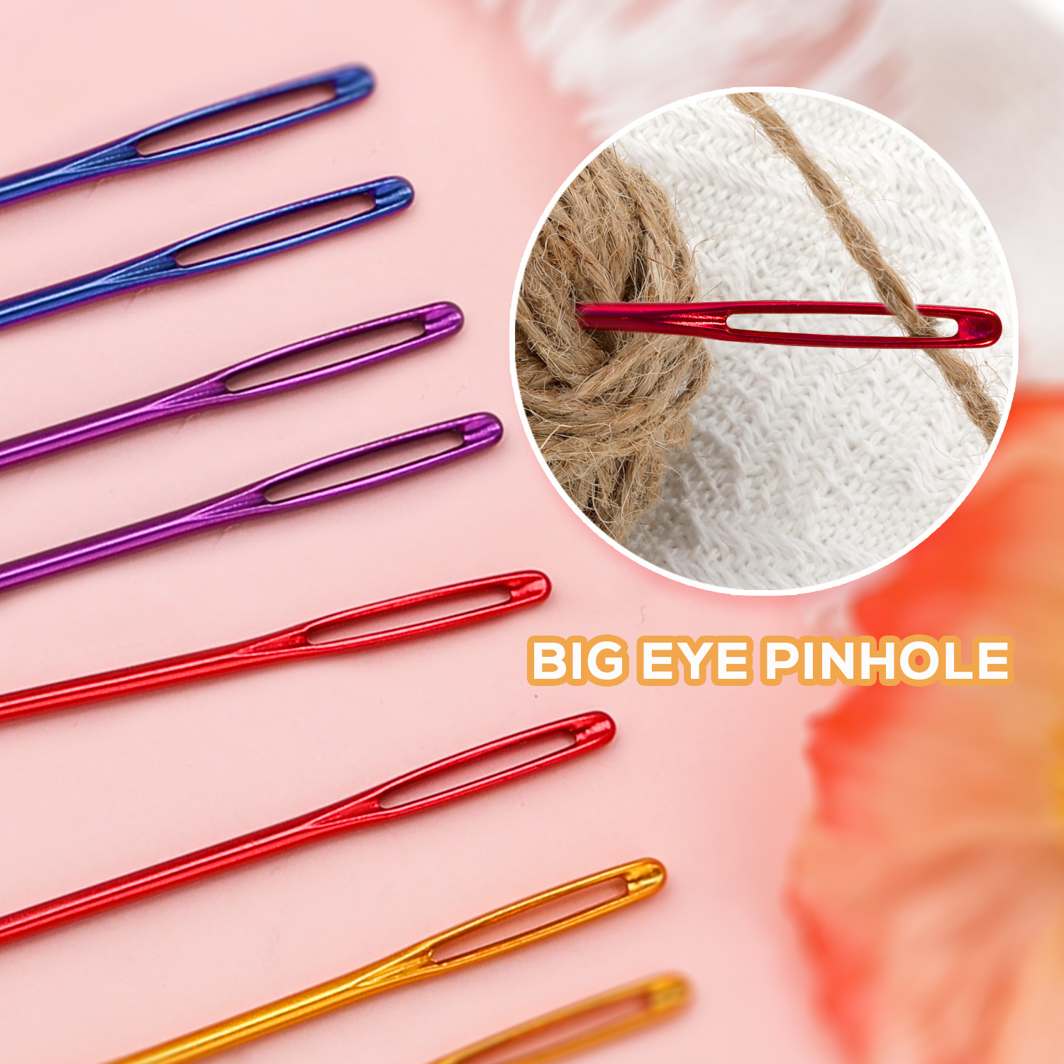 26pcs Sewing Needles Tool Set for Knitting and Crochet