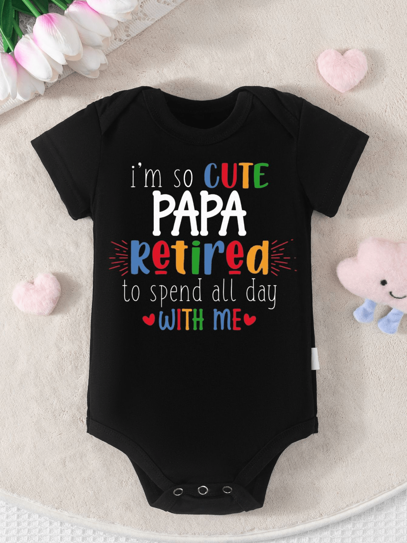baby girl clothes papa sold on Temu United States