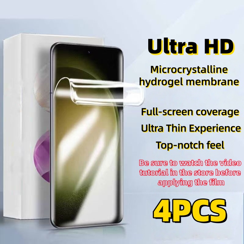 4pcs High-definition Tpu Hydrogel Screen Protector 500/500pro/400/400pro/300/300 Pro/300 Ultra/200/200 Pro/honor 100/honor /90/90 Pro/70/70