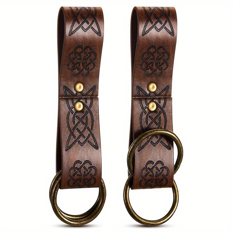 TEMU 2pcs Jupe de randonnée, Jupe Renaissance de randonnée, Accessoire de ceinture médiévale pour costumes de cosplay Renaissance