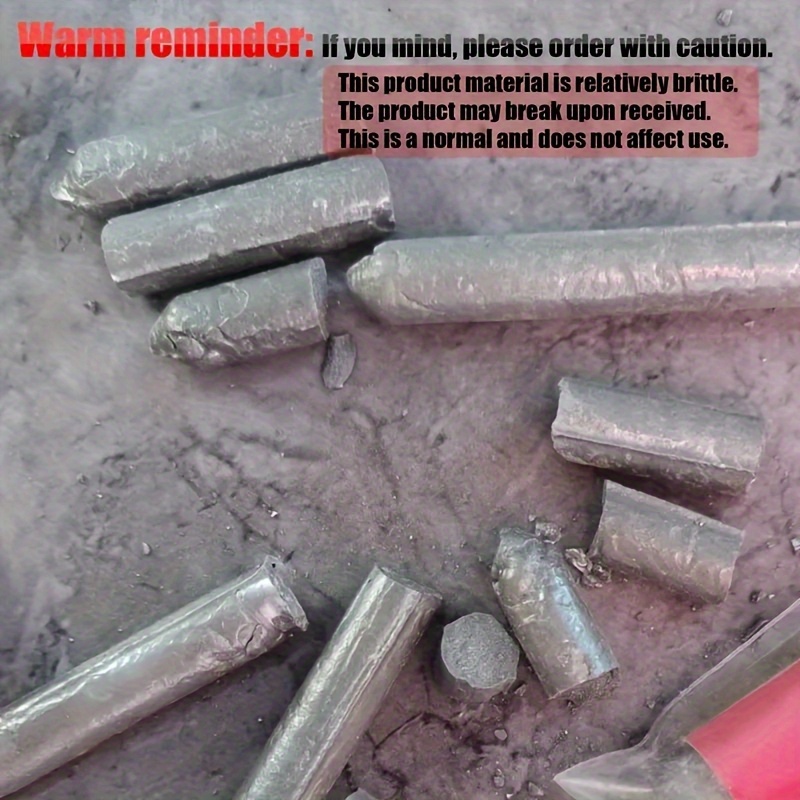 6pcs low temperature welding rods quick fuse powder core sticks for water tanks pipes ideal for stainless steel copper iron aluminum diy projects and details 0