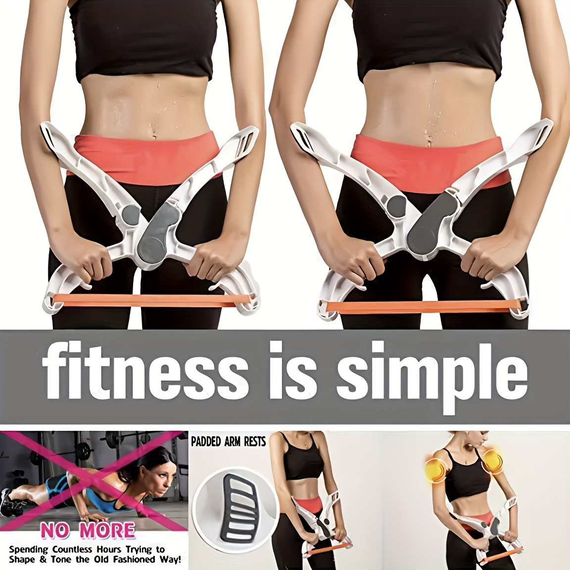 durable abs arm exercise machine ideal for effective and muscle growth biceps triceps shoulders and back no power required gym accessory Product details 4