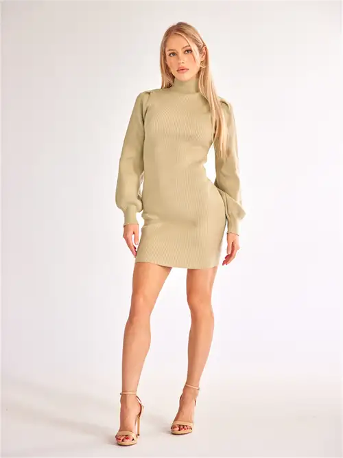 3-pack elegant women's turtleneck knit dresses - polyester stretchy bodycon solid color high neck midi dress set for | Shop Now For Limited-time Deals | Temu 3-pack elegant women's turtleneck knit dresses - polyester stretchy bodycon solid color high neck midi dress set for | Shop Now For Limited-time Deals | Temu