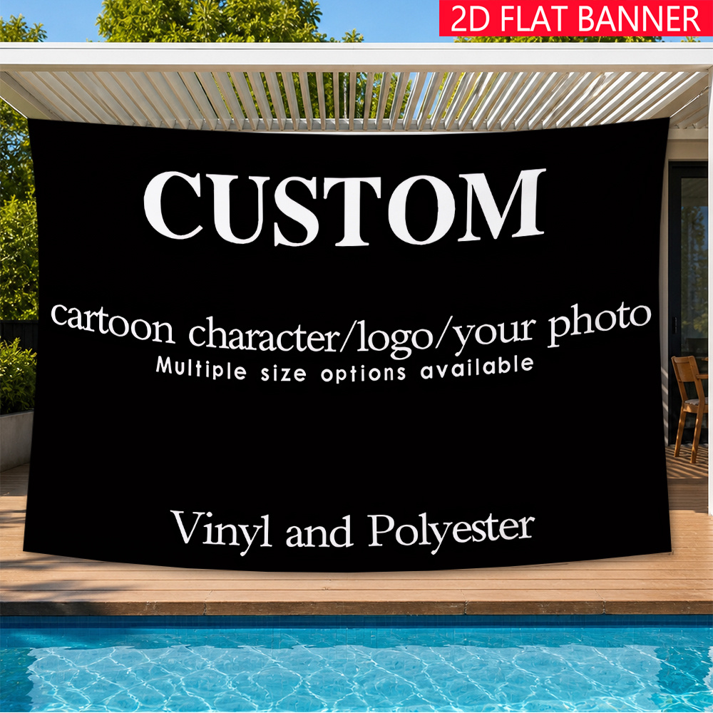 Personalized Party Banner with Custom Photos and Text