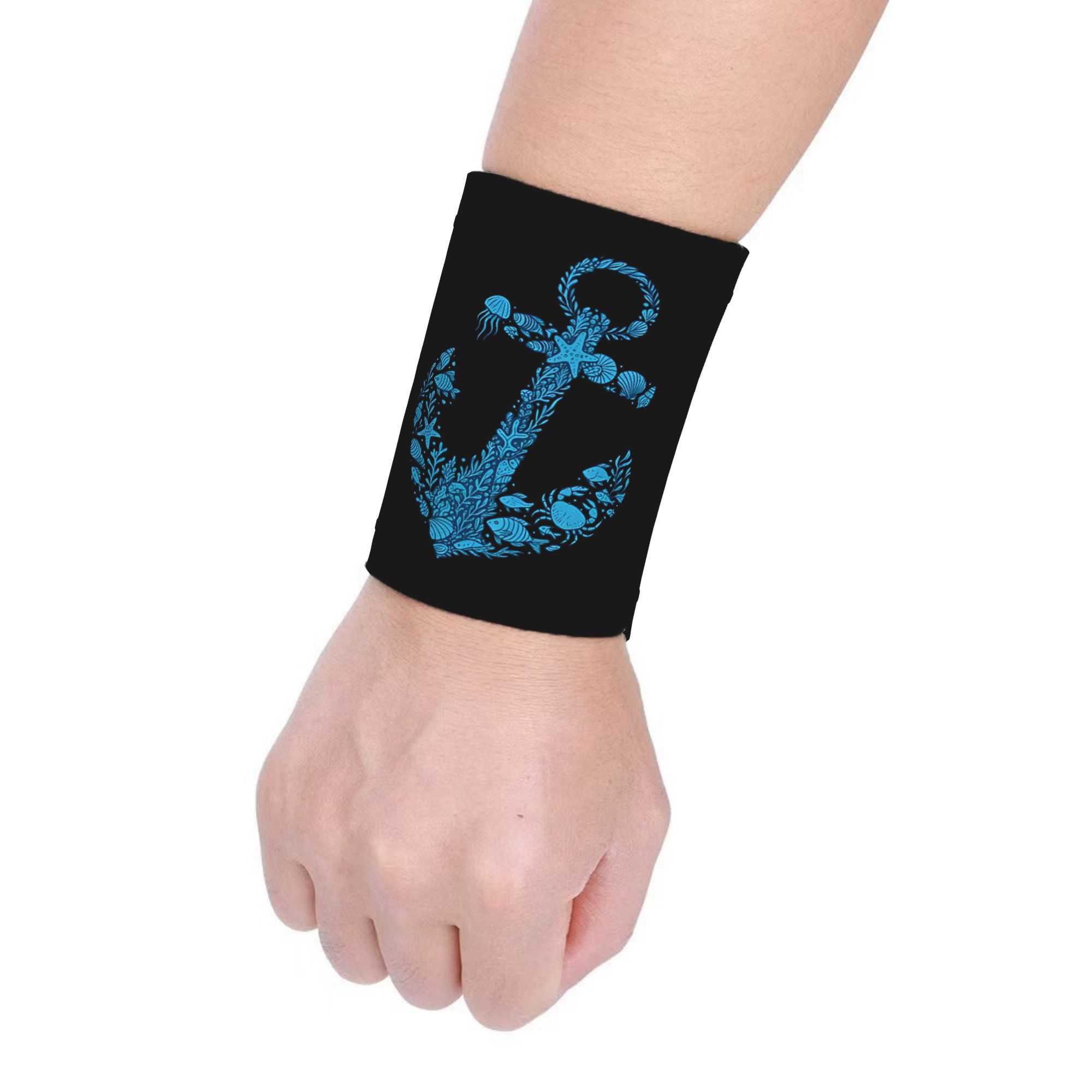 Casual Soft Anchor Wristband, Unisex