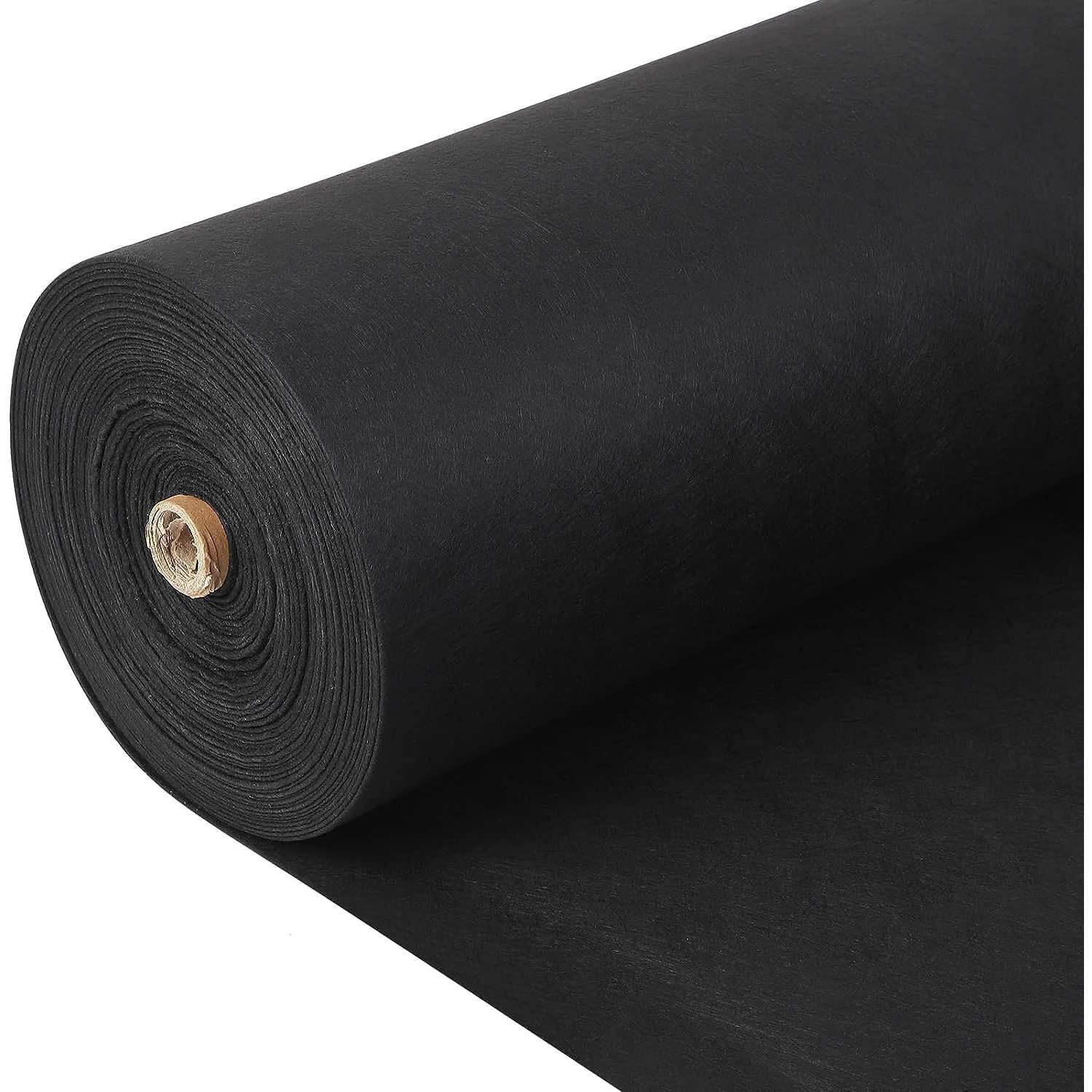 Image of Geotextile Fabric, Heavy Duty 6oz Non-woven Weed Barrier With 350n Tensile Strength And 440n Load Capacity, For Driveway Stabilization, French Drains, (pp Material)