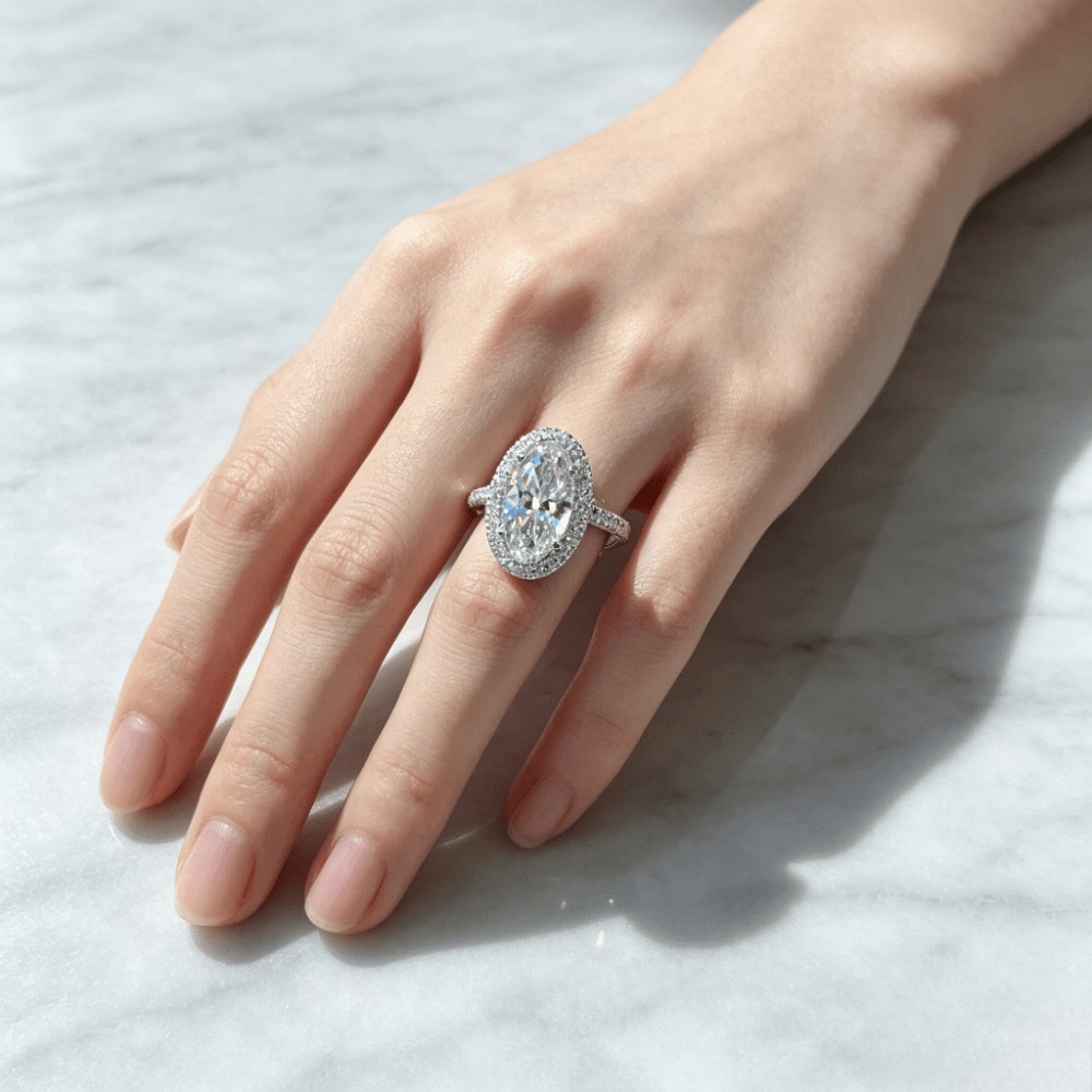 TEMU Bague de fiançailles pour femme, 1 pièce, bague et en alliage avec synthétique, adaptée pour un port , , les banquets et comme bijou cadeau de