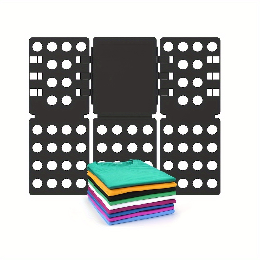 Adult Oversized Shirt Folding Board- Suitable For T-shirts, Sweaters, Pants, And Dresses White Plastic Laundry Tool